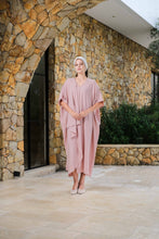 Load image into Gallery viewer, Asiro Mireya Dress Polycotton Gamis Session Ramadhan Baju EID Dress Polos Gamis Terbaru Kaftan Elegant Outfit Lebaran 2026