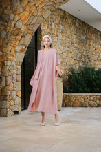 Load image into Gallery viewer, Asiro Mireya Dress Polycotton Gamis Session Ramadhan Baju EID Dress Polos Gamis Terbaru Kaftan Elegant Outfit Lebaran 2026