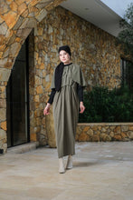 Load image into Gallery viewer, Asiro Anggi Dress Polycotton Gamis Session Ramadhan Baju EID Gamis Batwing Cape Elegant Dress Polos Gamis Terbaru Outfit Lebaran 2026