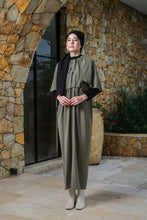 Load image into Gallery viewer, Asiro Anggi Dress Polycotton Gamis Session Ramadhan Baju EID Gamis Batwing Cape Elegant Dress Polos Gamis Terbaru Outfit Lebaran 2026