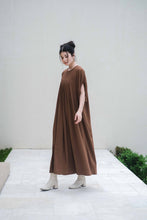 Load image into Gallery viewer, Asiro Arefa Dress Polycotton Gamis Session Ramadhan Dress Polos Gamis Lebaran 2026 Gamis Terbaru A-Line Loose Premium Dress Muslimah