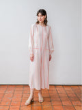 Asiro Wilda Linen Dress Gaun Wanita Gamis Panjang Wanita Gamis Session Ramadhan Baju Lebaran 2026 Kaftan Bukber Terbaru Abaya Polos