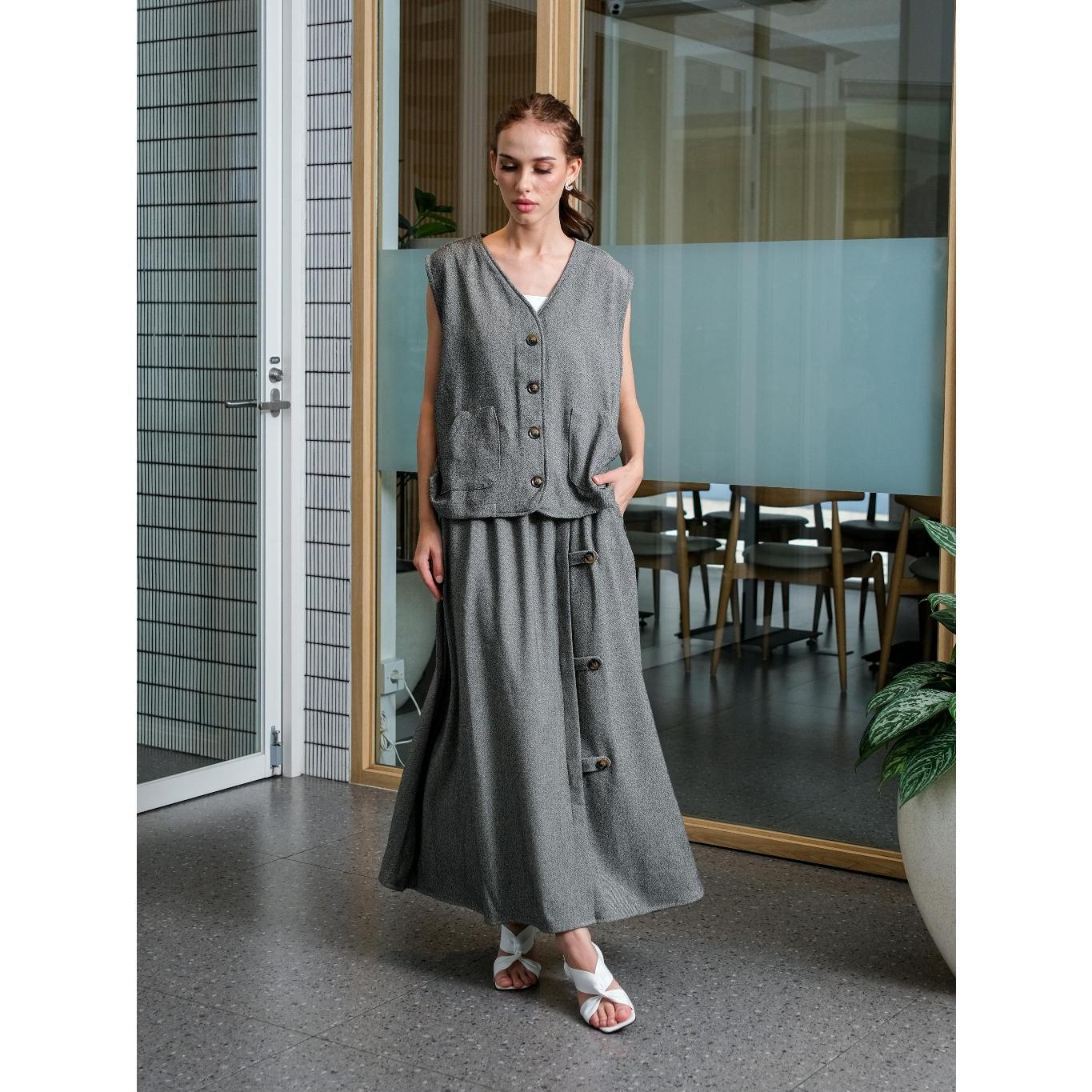 Asiro Prissy One Set Semi Wool Set Pakaian Wanita