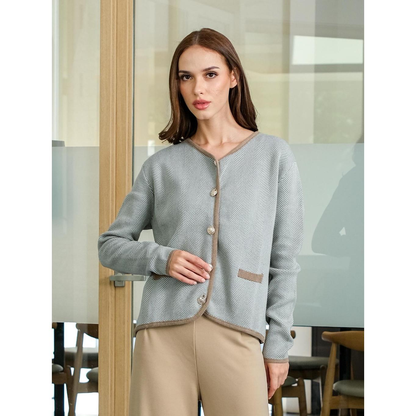 Asiro Arabella Knitted Outerwear Pakaian Atasan Wanita