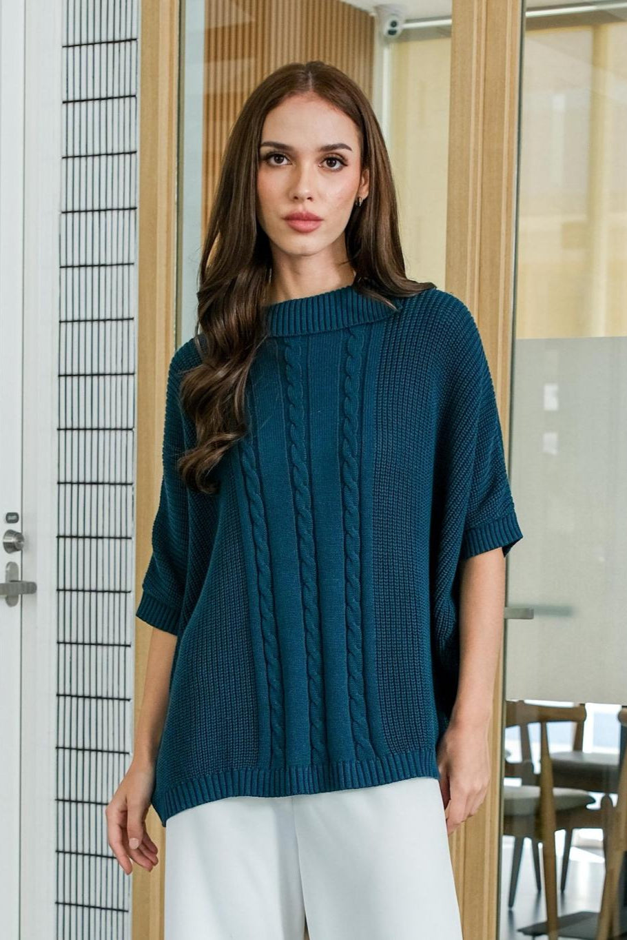 Asiro Evie Knitted Outwear Atasan Wanita