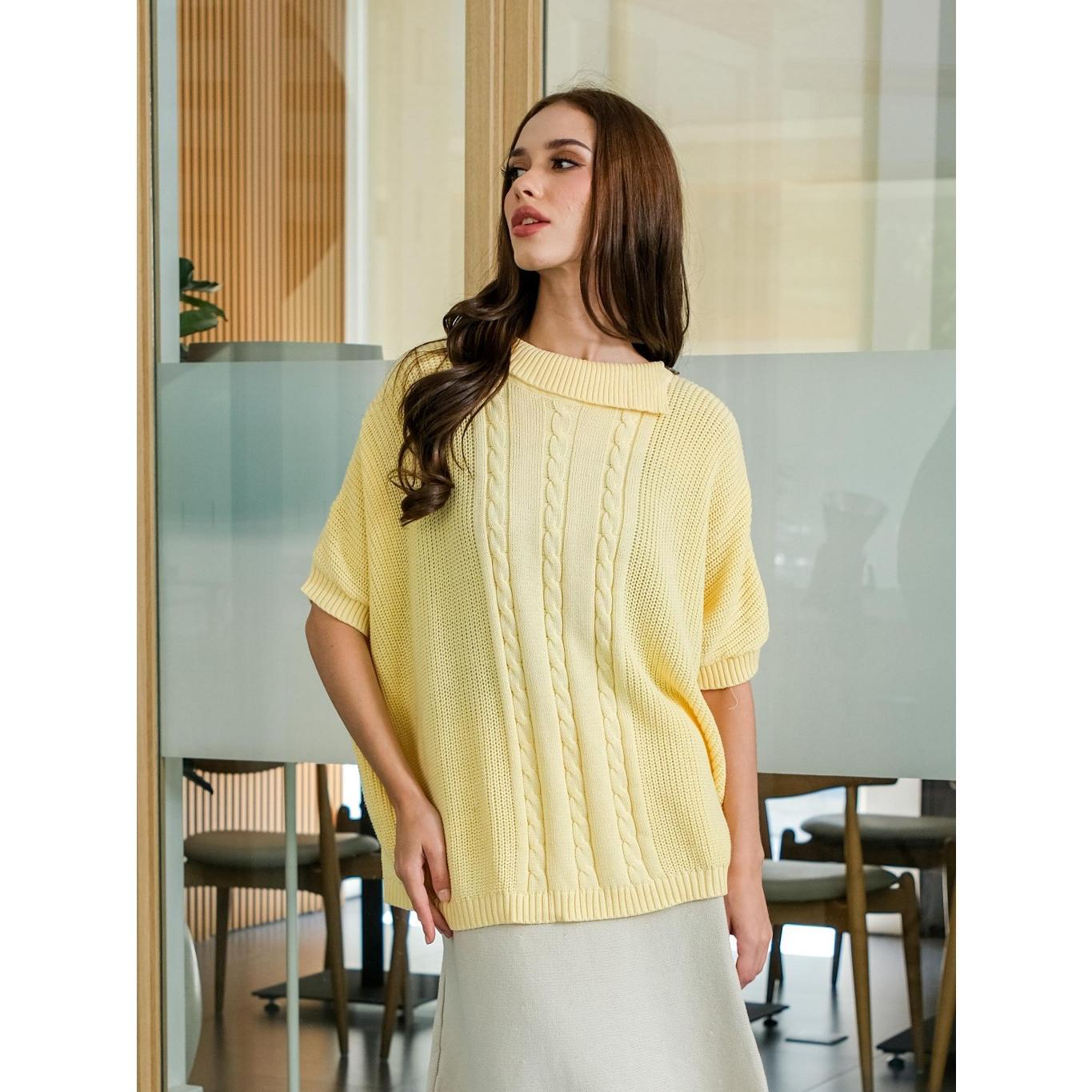Asiro Evie Knitted Outwear Atasan Wanita