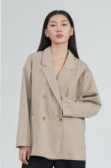 Aubree Semiwoll Blazer
