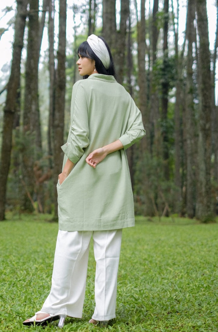 Aziza Linen Blouse