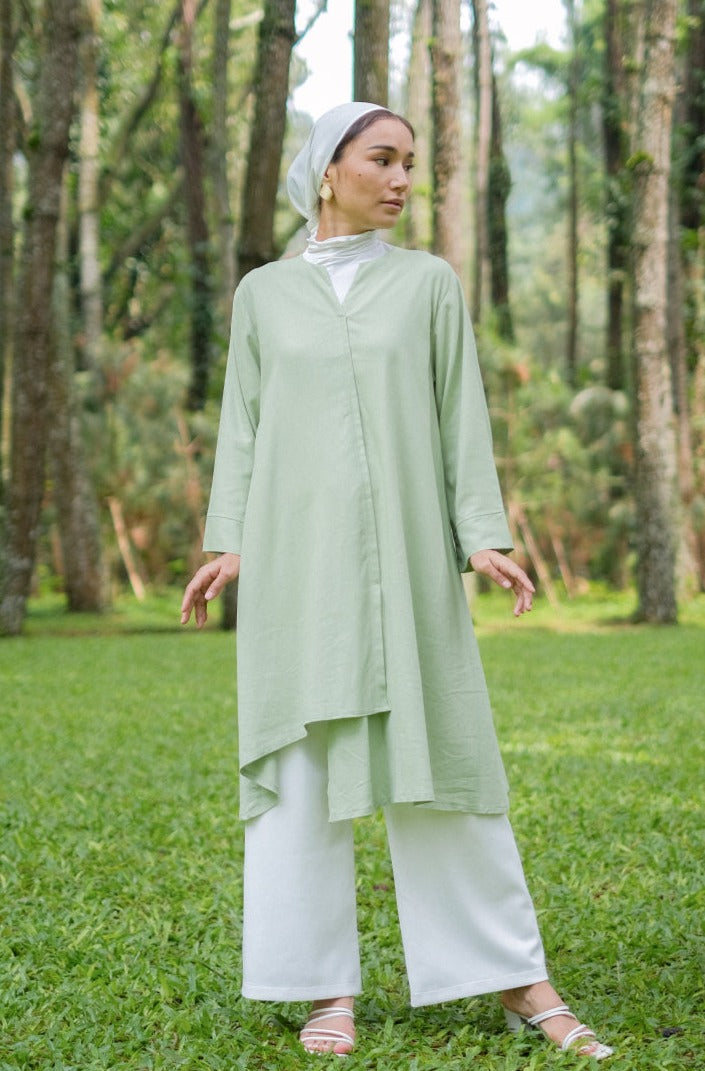 Belva Linen Blouse