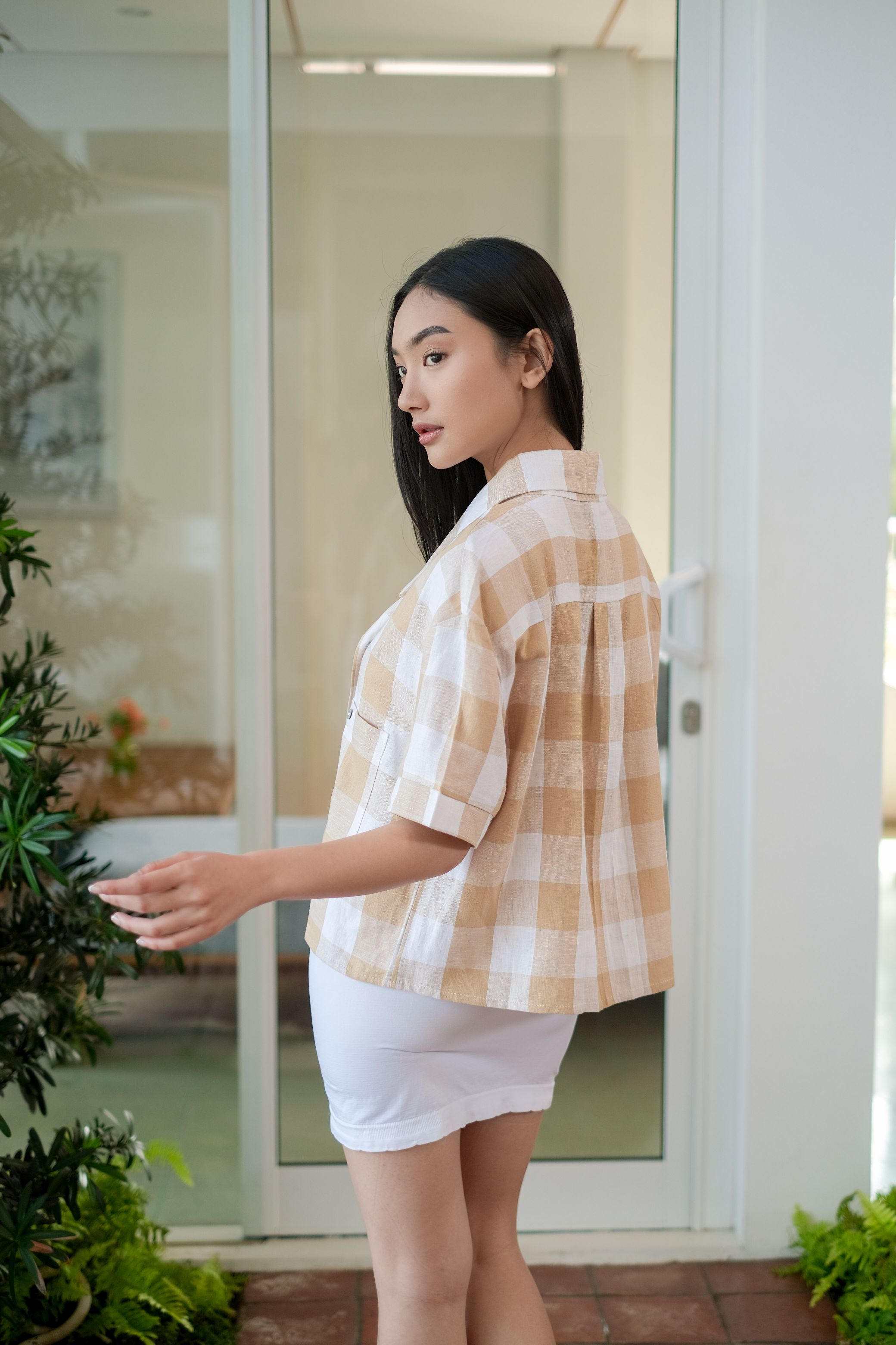 Levia Linen Blouse