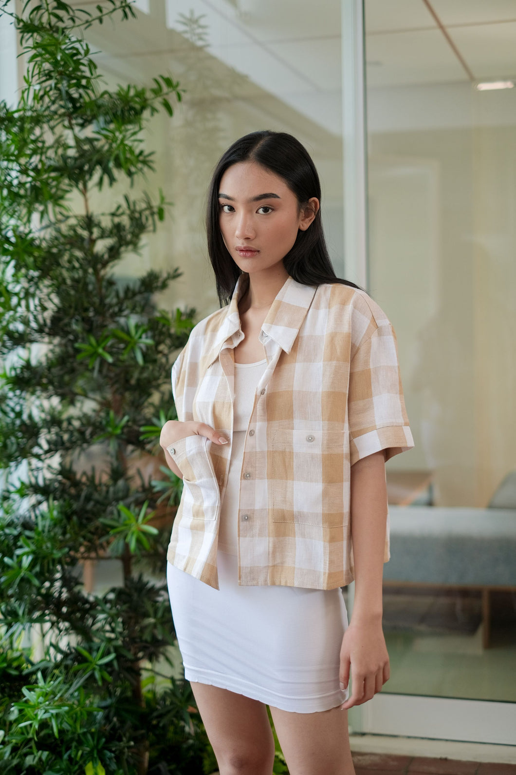 Levia Linen Blouse