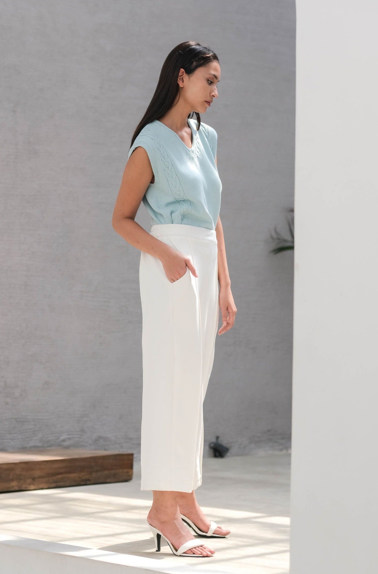 Deka Pants White