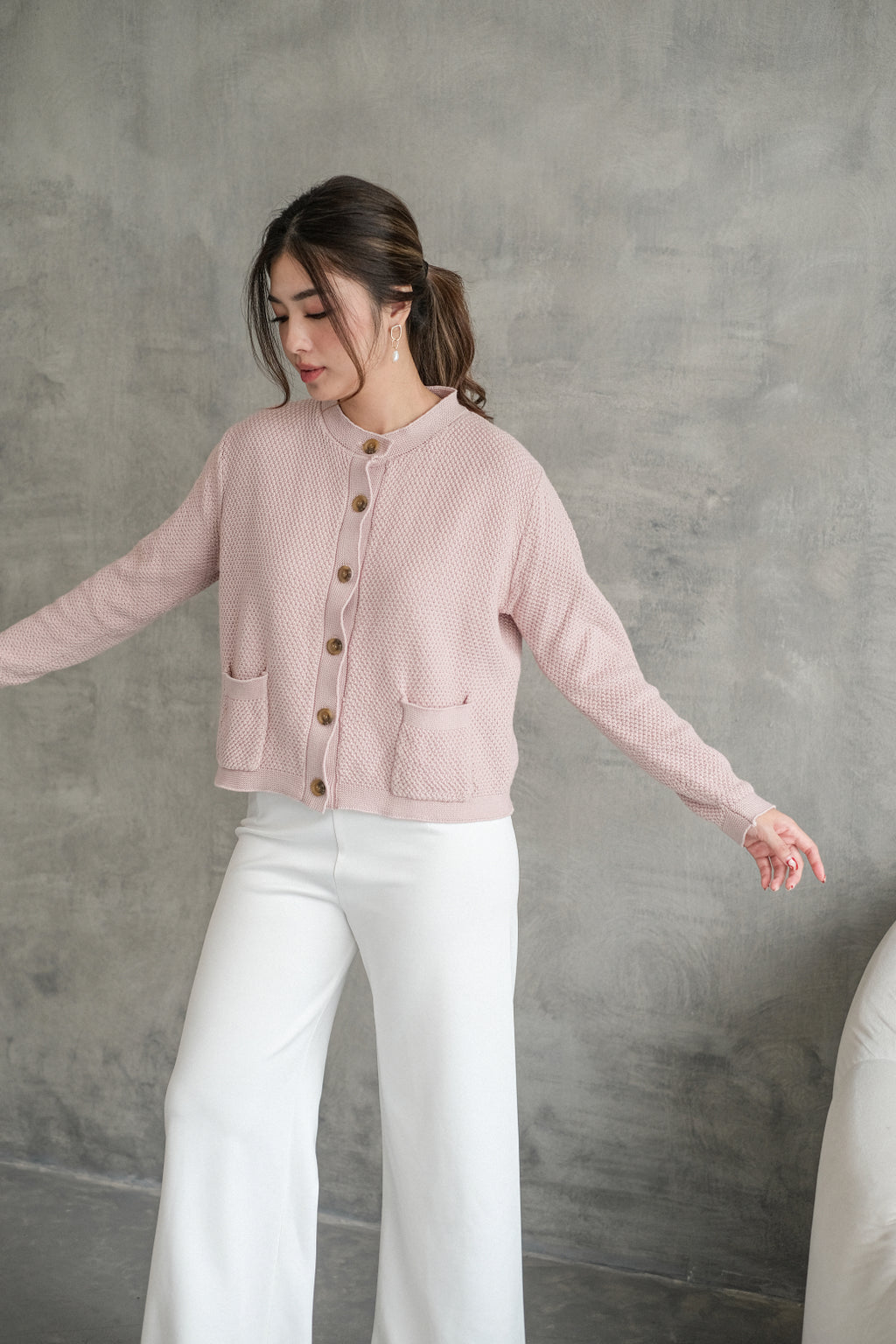 Haruka Knitted Outerwear Cardigan