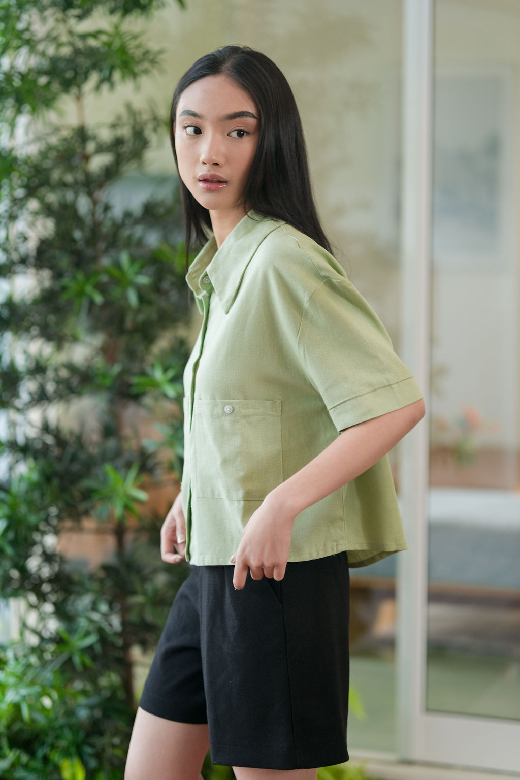 Levia Linen Blouse
