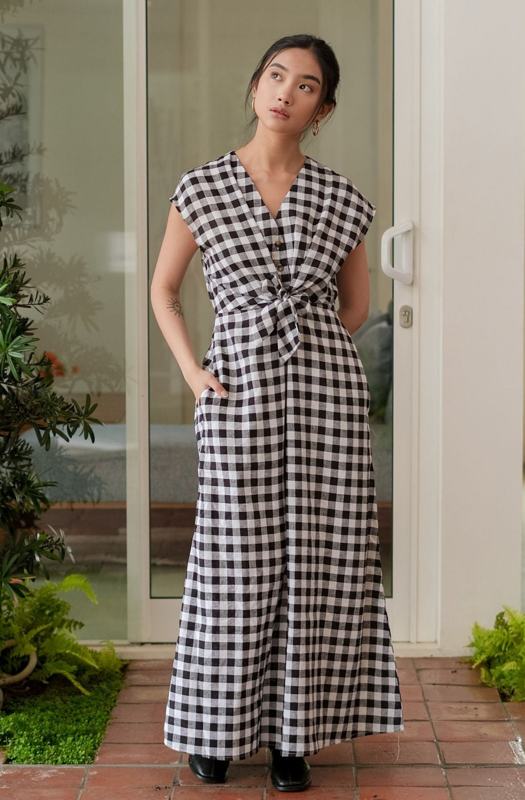 Franda Linen Dress