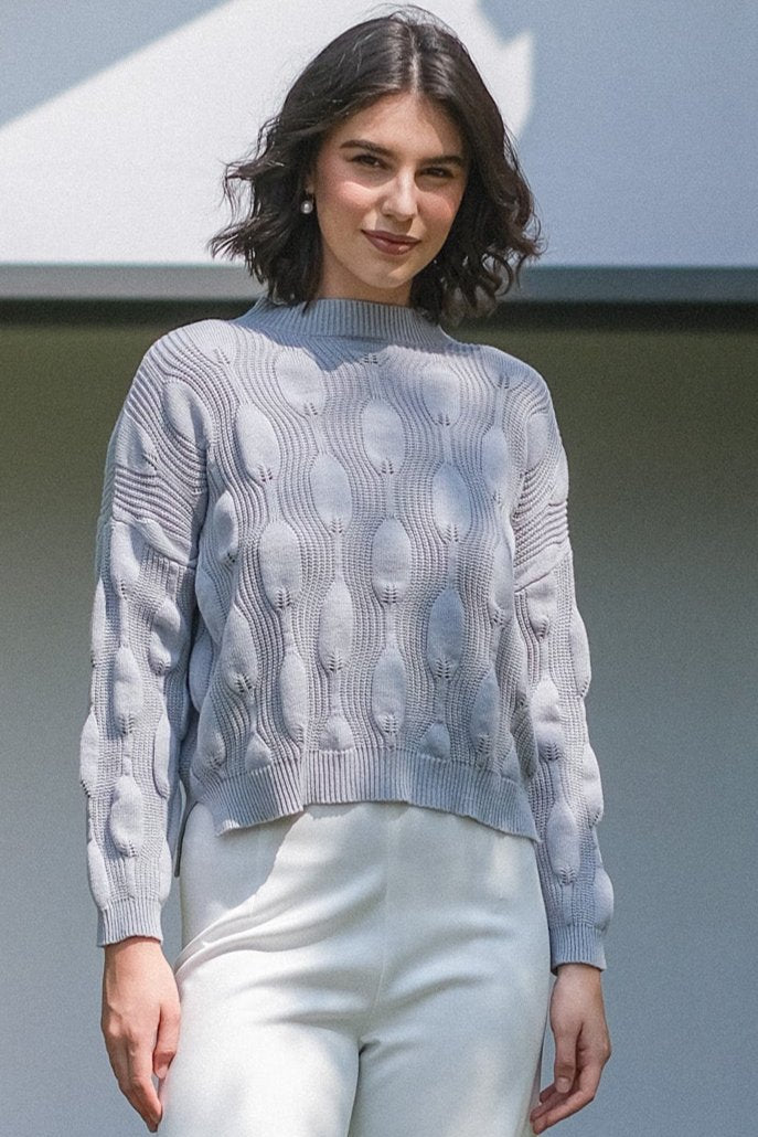 Asiro Alora Knitted Blouse Atasan Wanita