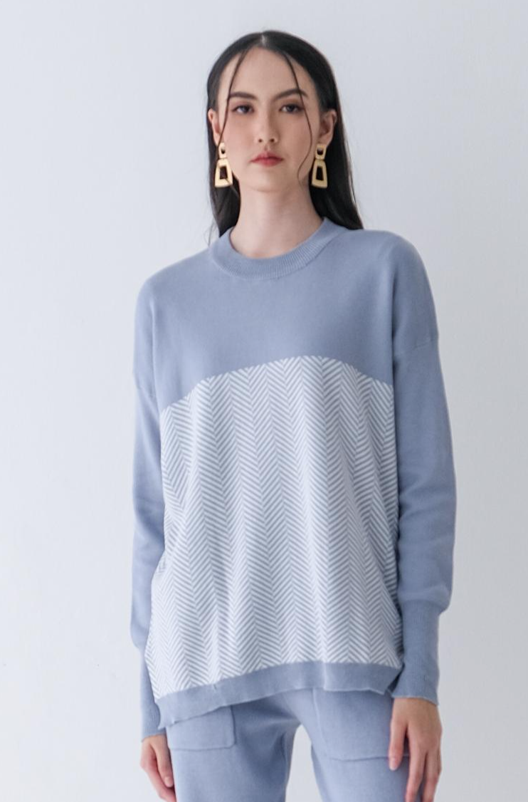 Fay Knitted Blouse Atasan Wanita