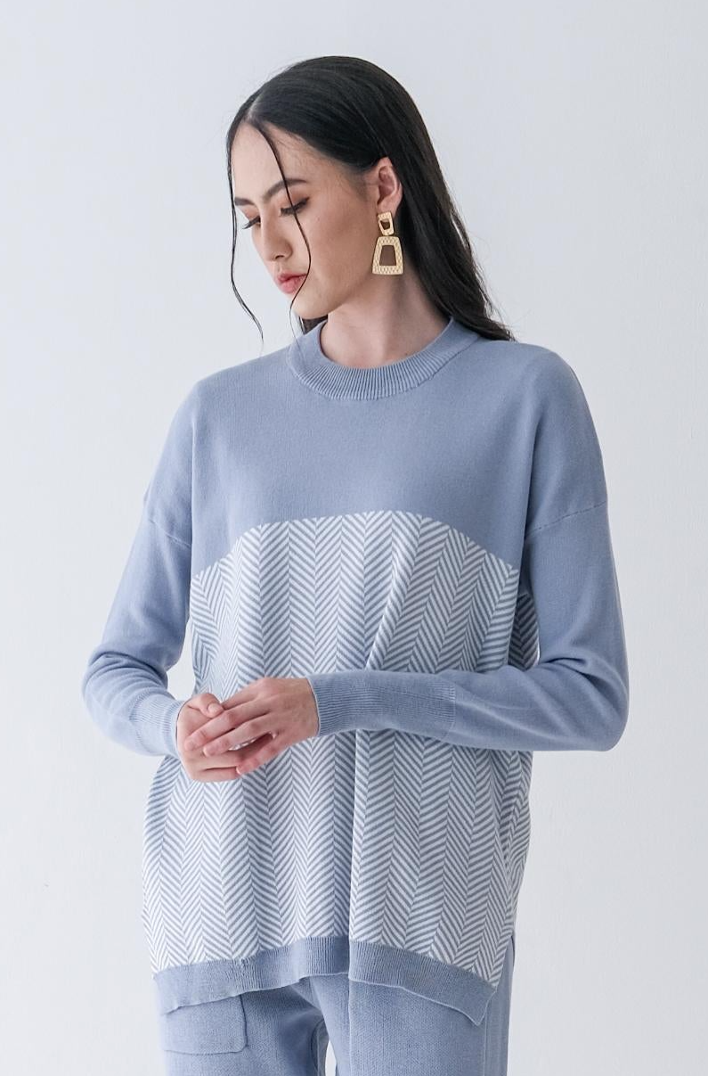 Fay Knitted Blouse Atasan Wanita