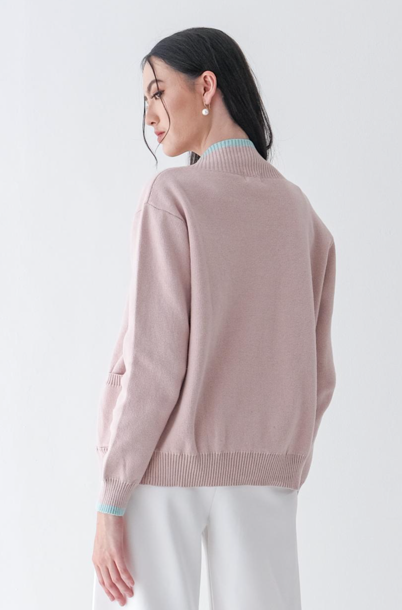 Eyli Knitted Cardigan Atasan Wanita