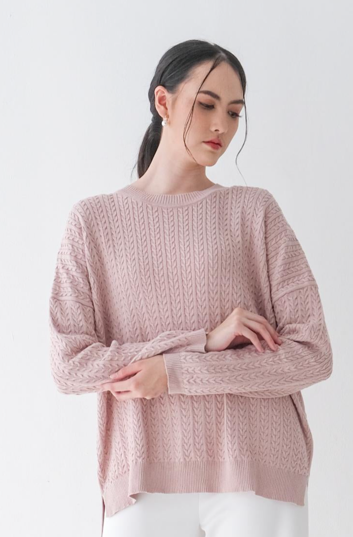Sabita Knitted Blouse Atasan Wanita