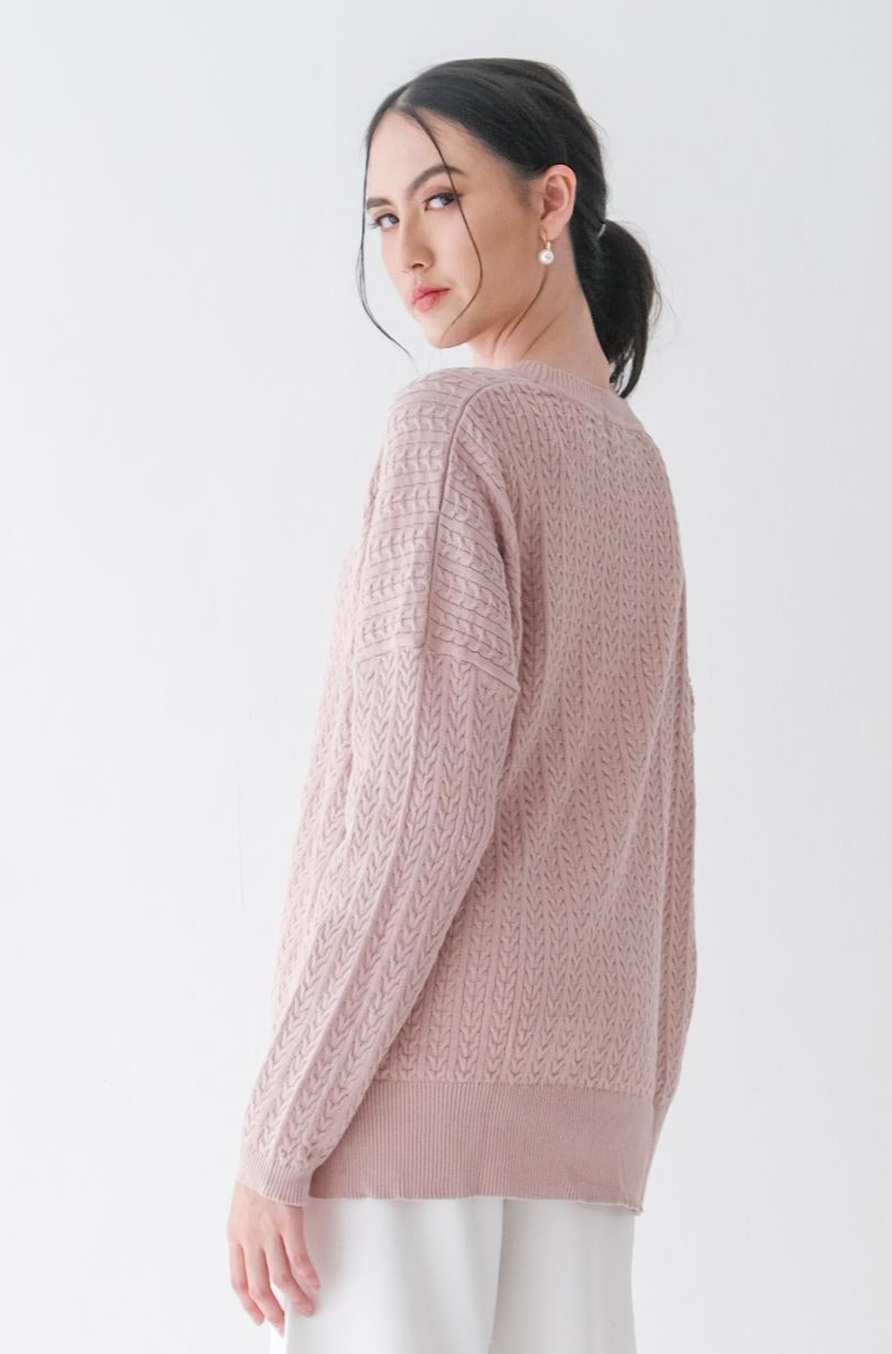 Sabita Knitted Blouse Atasan Wanita
