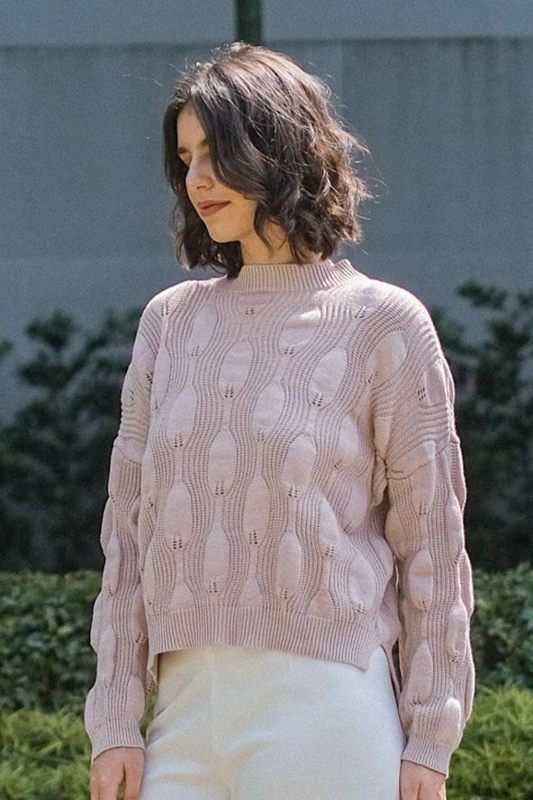 Asiro Alora Knitted Blouse Atasan Wanita
