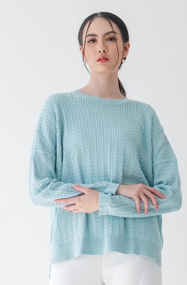 Sabita Knitted Blouse Atasan Wanita