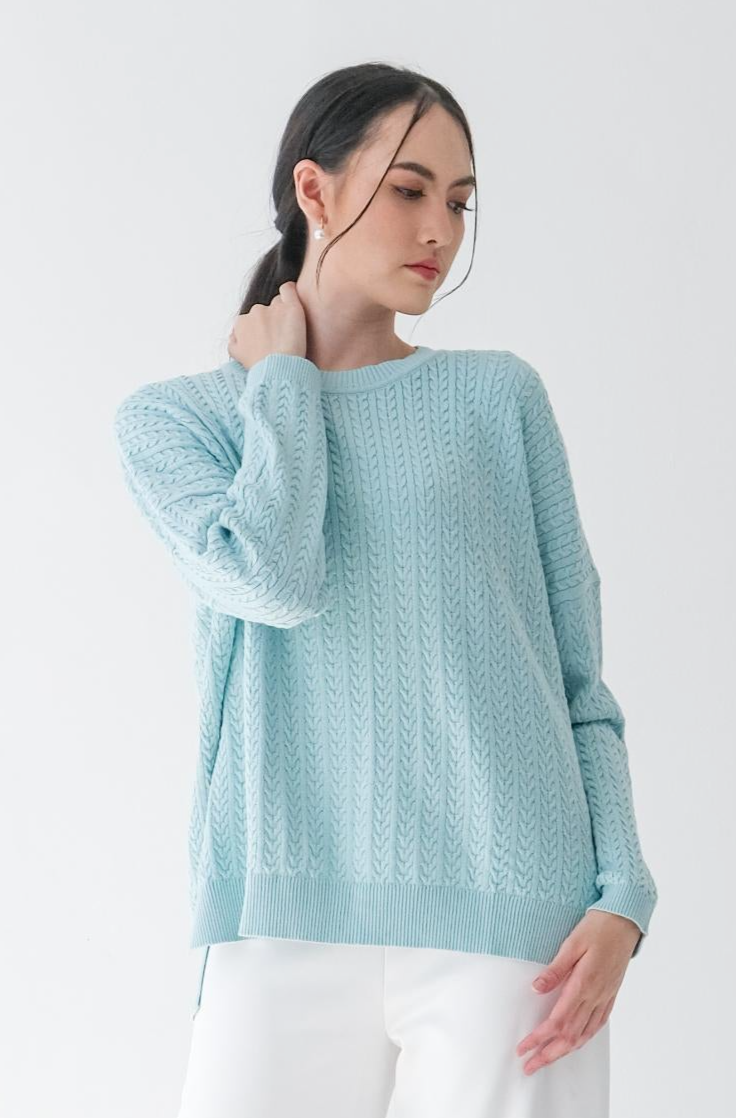 Sabita Knitted Blouse Atasan Wanita
