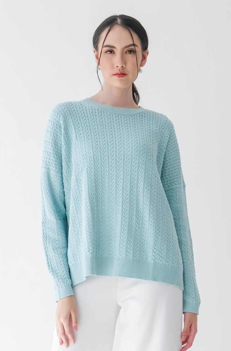 Sabita Knitted Blouse Atasan Wanita