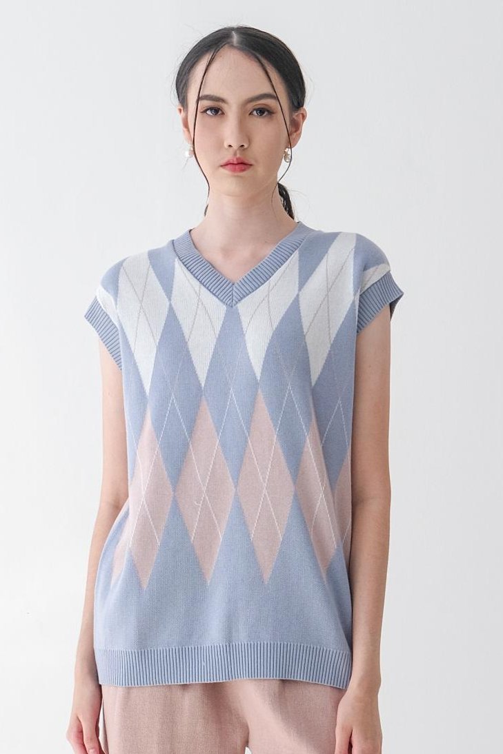 Asiro Yara Knitted Blouse Atasan Wanita