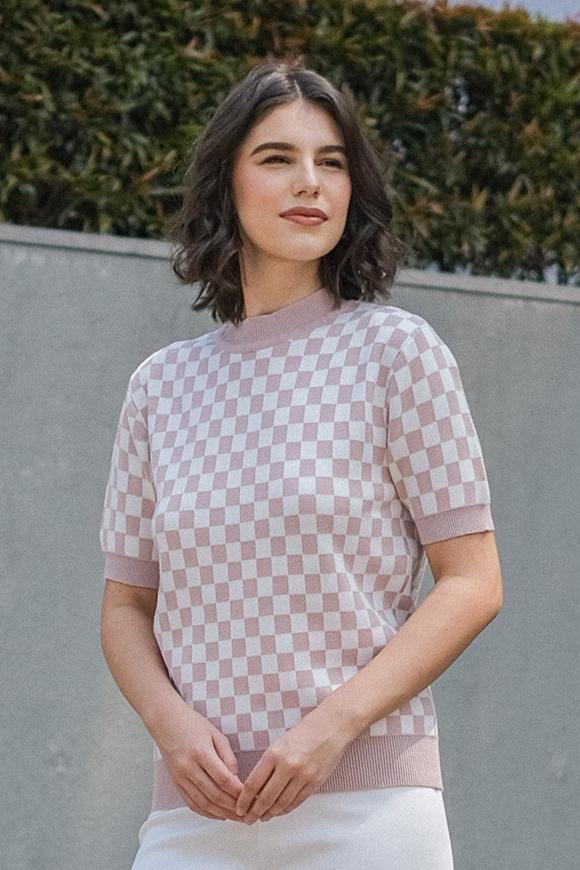 Asiro Narea Knitted Blouse Atasan Wanita