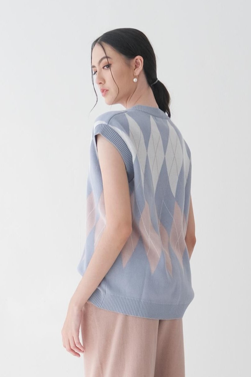 Asiro Yara Knitted Blouse Atasan Wanita