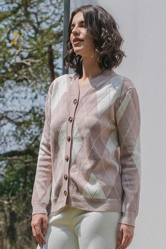 Asiro Kaiya Knitted Blouse Atasan Wanita