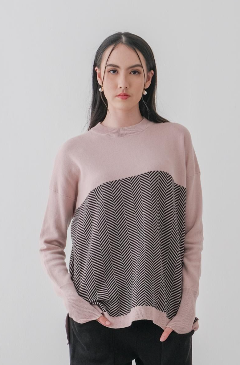 Fay Knitted Blouse Atasan Wanita