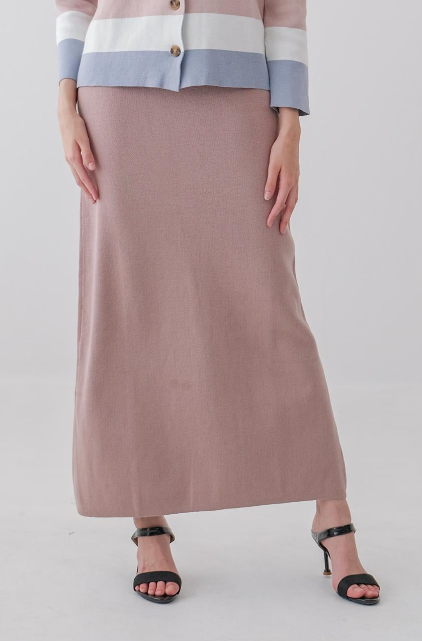 Zeva Knitted Skirt Rok Wanita