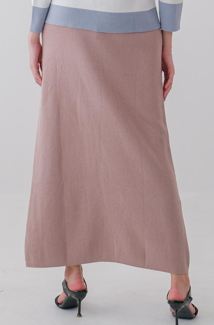 Zeva Knitted Skirt Rok Wanita