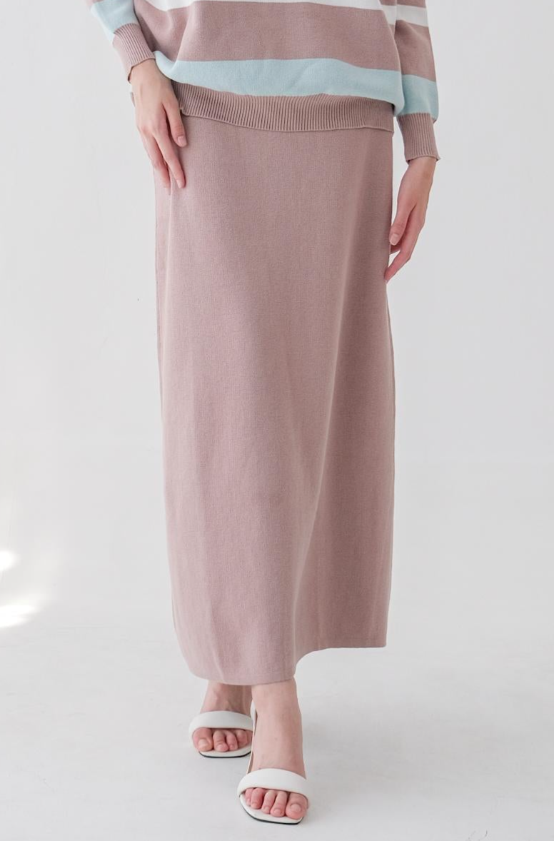 Zeva Knitted Skirt Rok Wanita