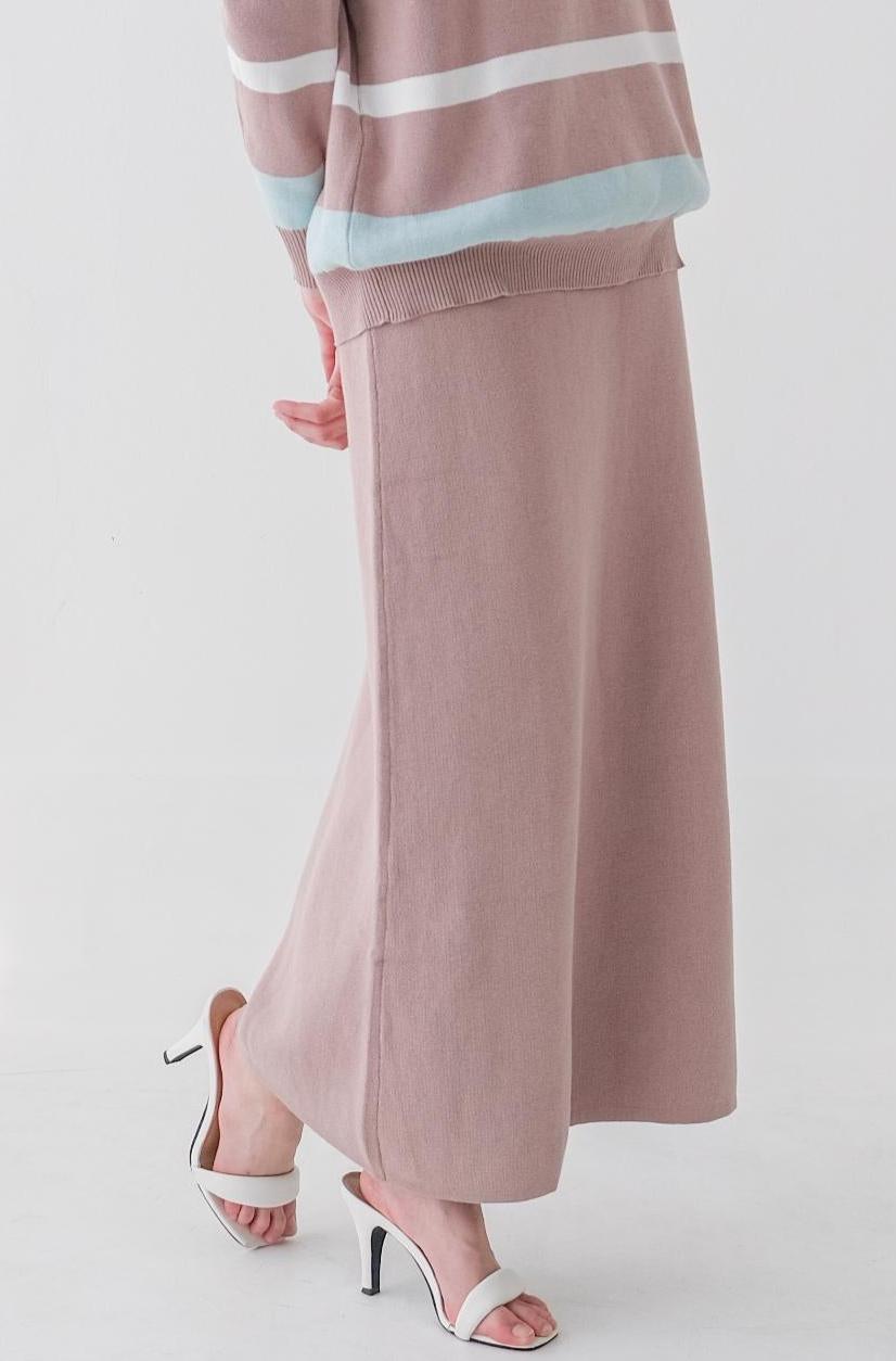 Zeva Knitted Skirt Rok Wanita