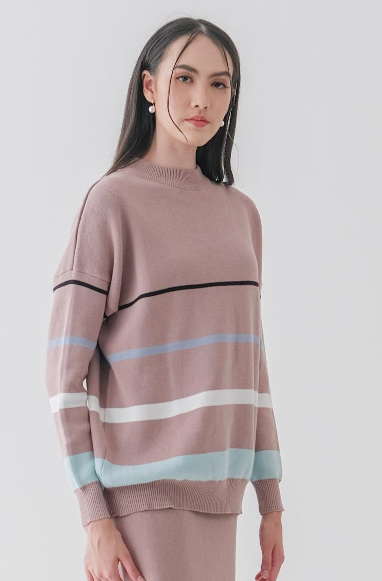 Ghia Knitted Blouse Atasan Wanita