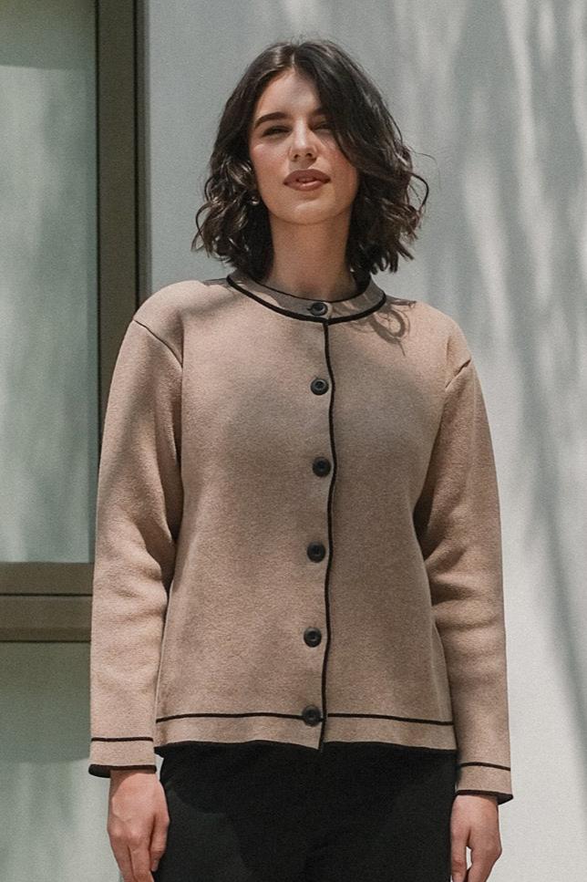 Asiro Elsa Knitted Outerwear Atasan Wanita
