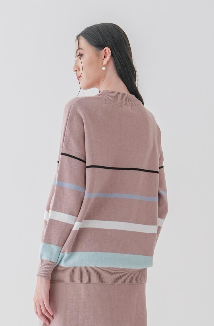 Ghia Knitted Blouse Atasan Wanita