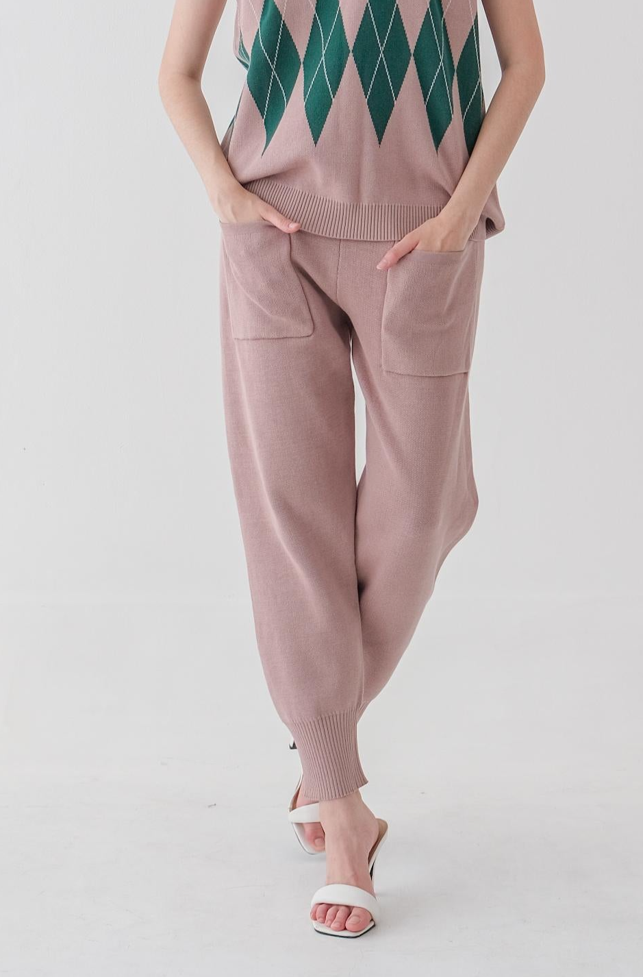 Abel Knitted Pants Celana Wanita