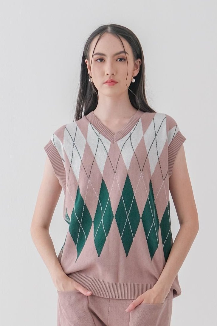 Asiro Yara Knitted Blouse Atasan Wanita