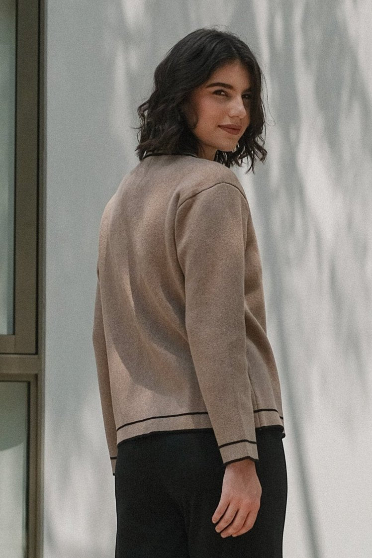 Asiro Elsa Knitted Outerwear Atasan Wanita