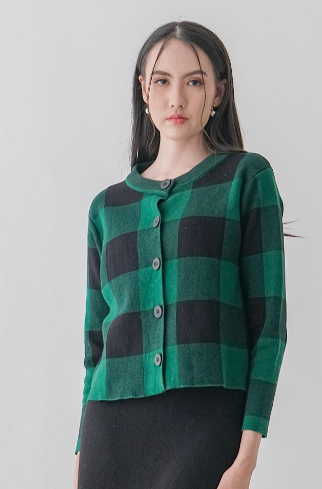 Selena Knitted Outerwear Atasan Wanita