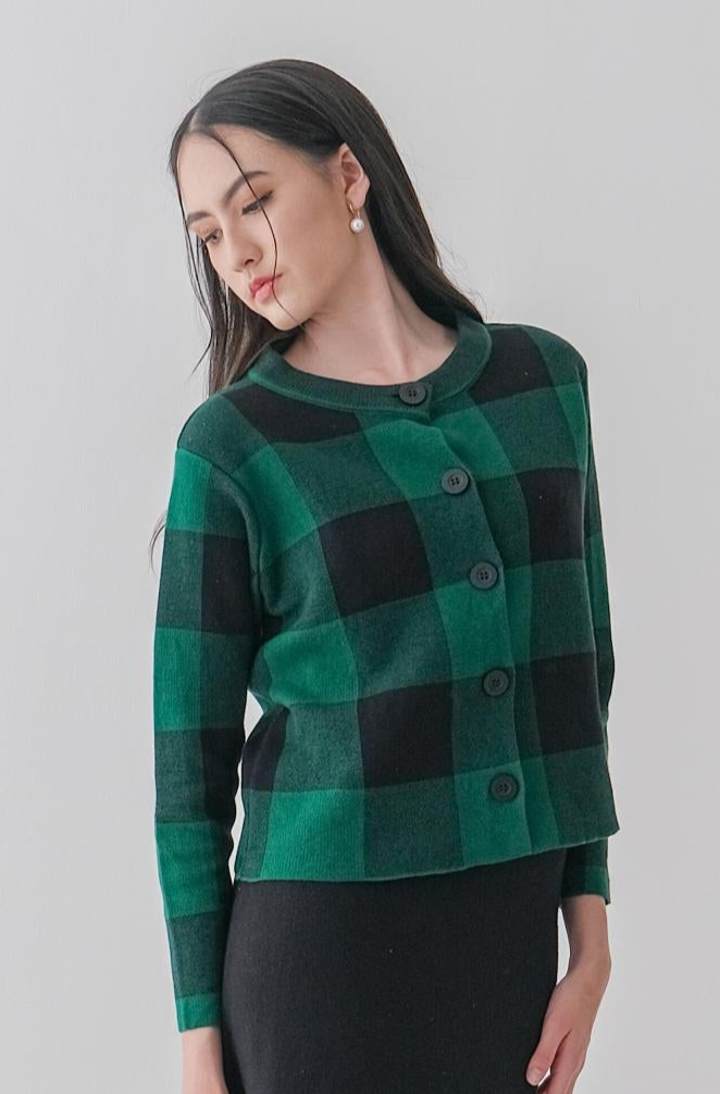 Selena Knitted Outerwear Atasan Wanita