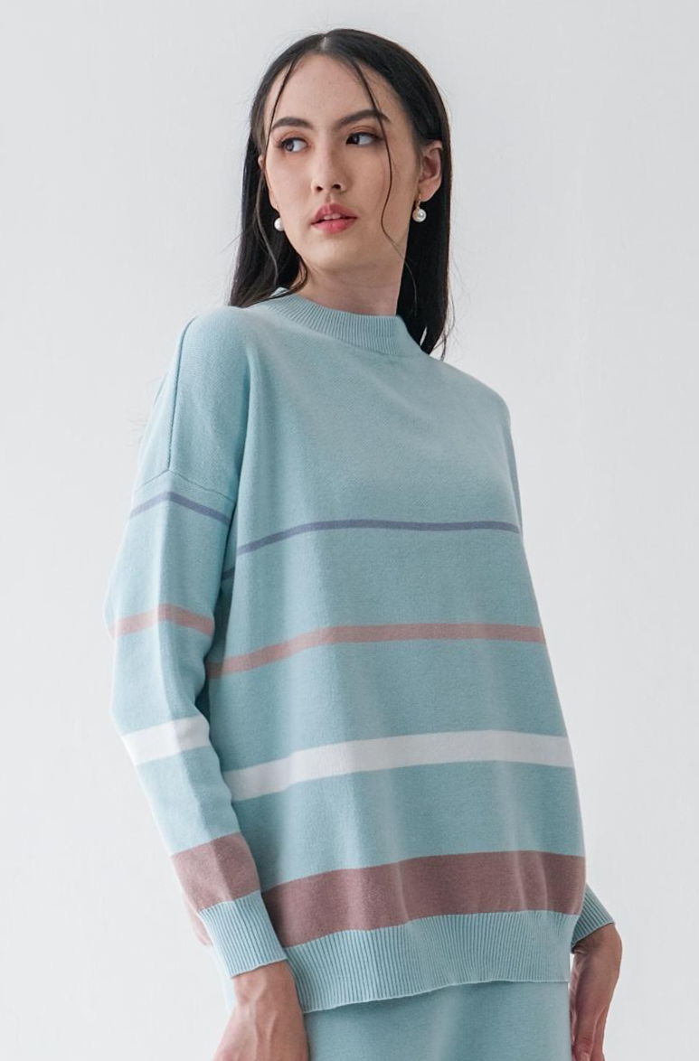 Ghia Knitted Blouse Atasan Wanita