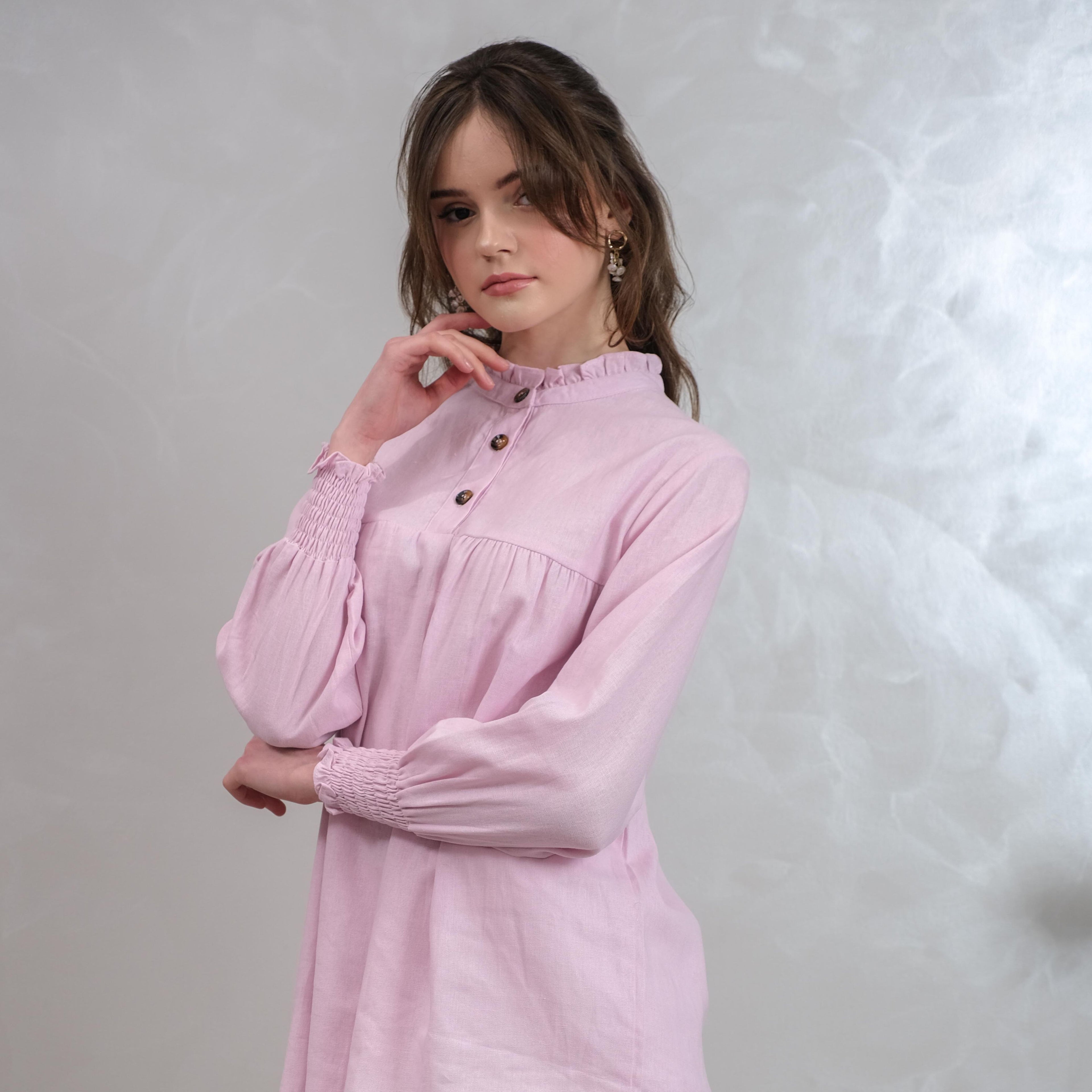 Asiro Corby Top Linen