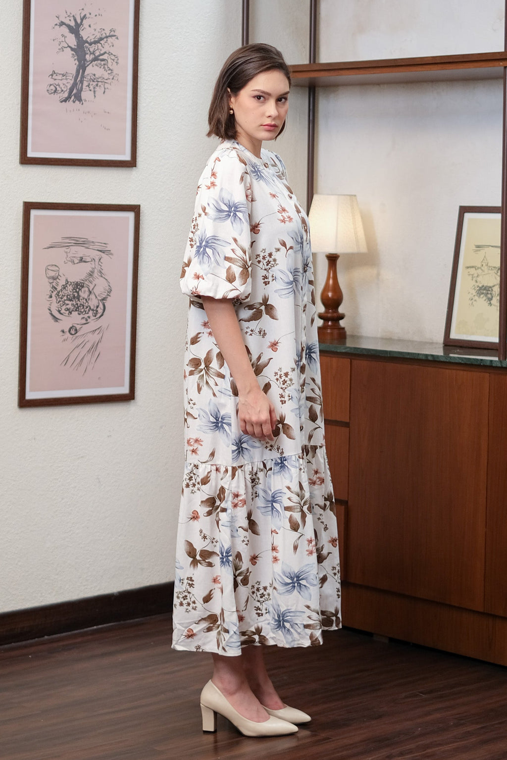 Asiro Hira Linen Dress Pakaian Wanita