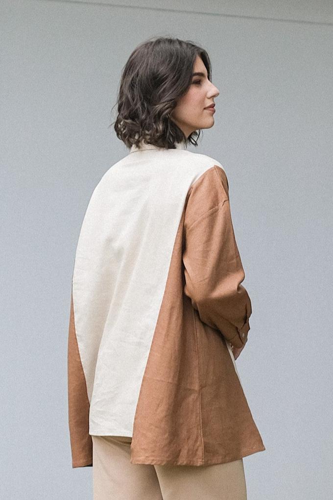 Asiro Delya Top Linen Atasan Wanita